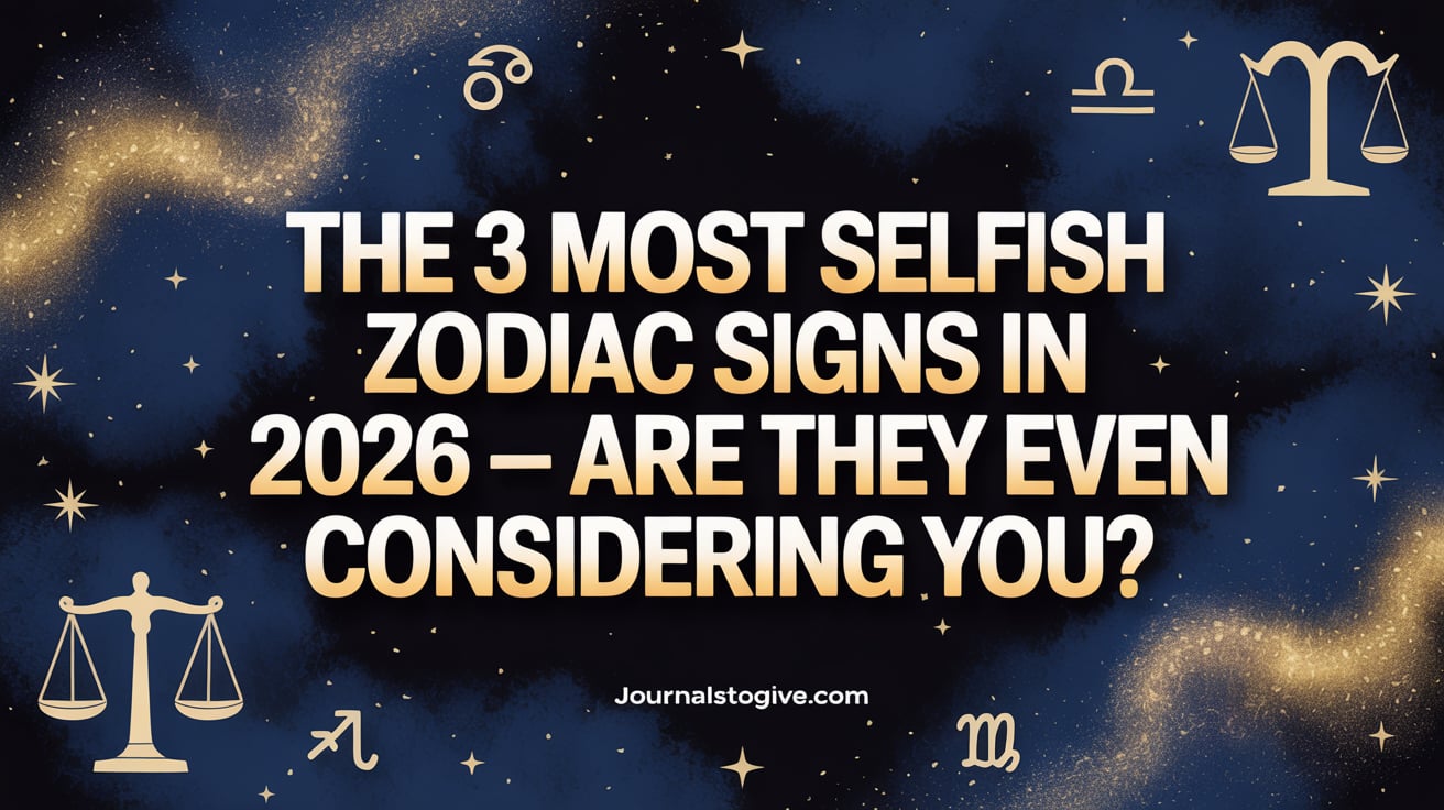 The 3 Most Selfish Zodiac Signs in 2026 – Are They Even Considering You?