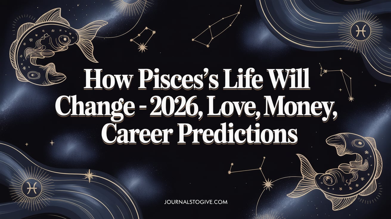 How Pisces's Life Will Change – 2026, Love, Money, Career Predictions