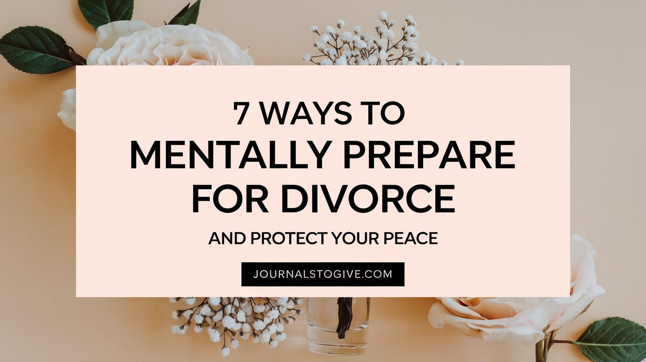 7 Ways to Mentally Prepare for Divorce and Protect Your Peace