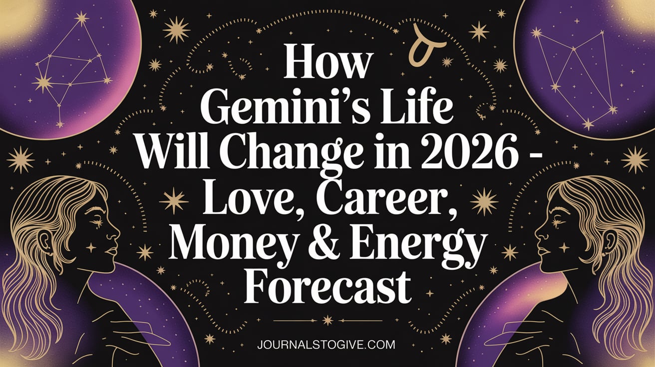 How Gemini’s Life Will Change in 2026 – Love, Career, Money & Energy Forecast