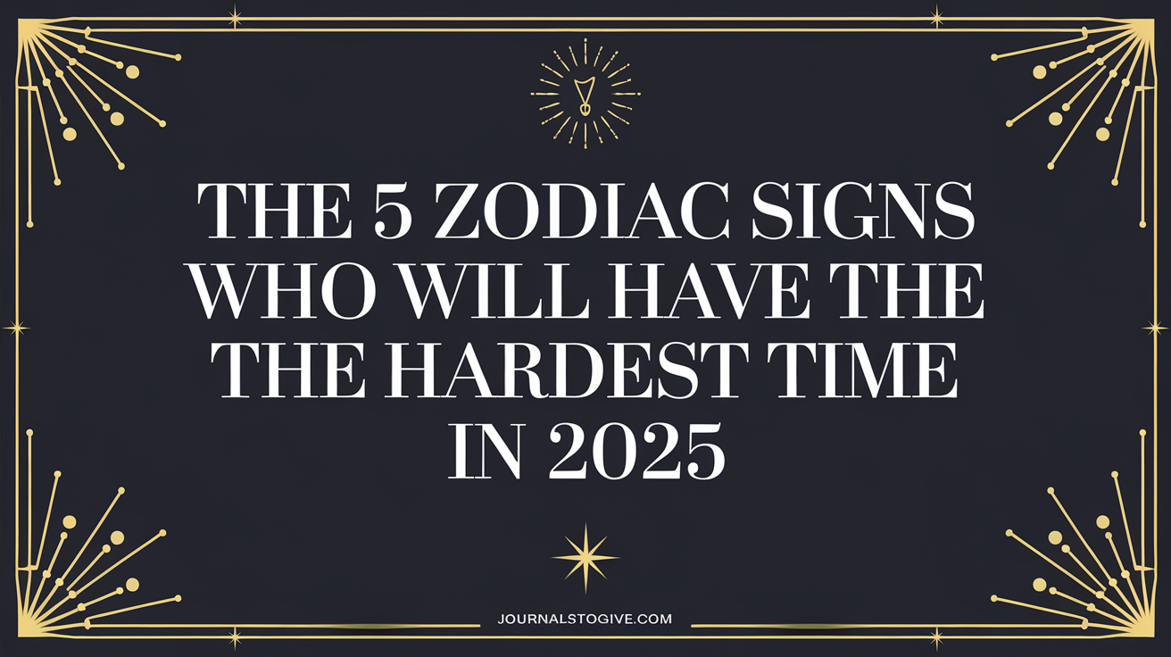 The 5 Zodiac Signs Who Will Have the Hardest Time in 2025