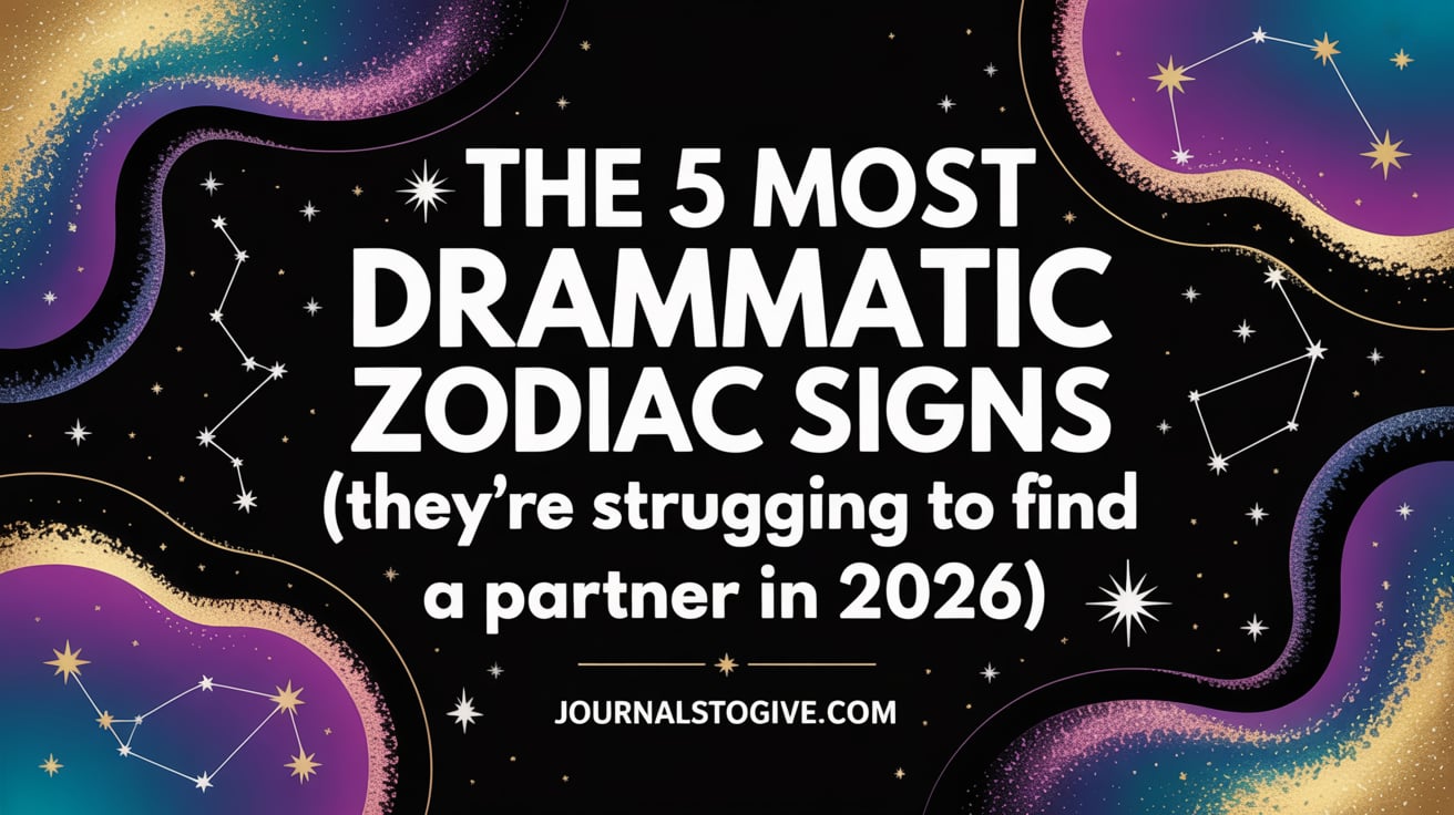 The 5 Most Dramatic Zodiac Signs (They’re Struggling to Find a Partner in 2026)