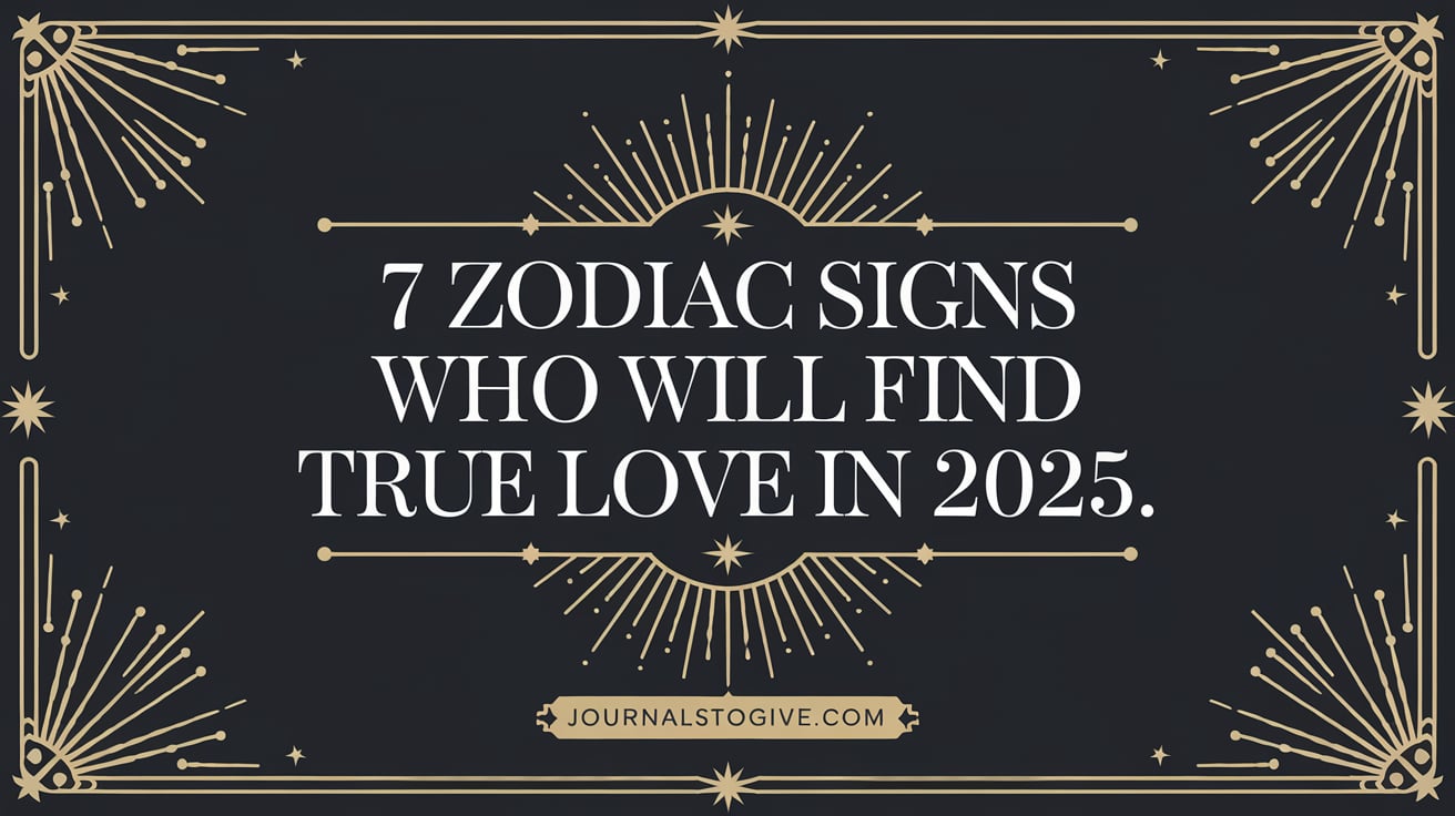 The 7 Zodiac Signs Who Will Find Love in 2025