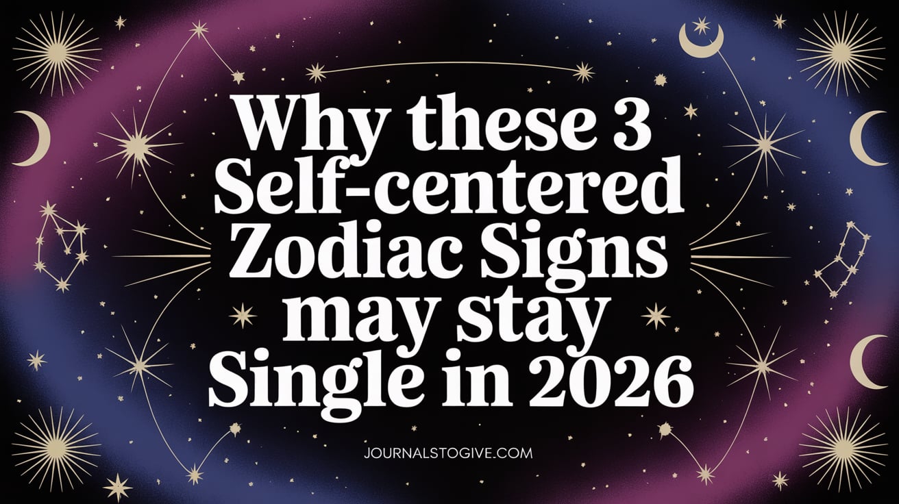 Why These 3 Self-Centered Zodiac Signs May Stay Single in 2026