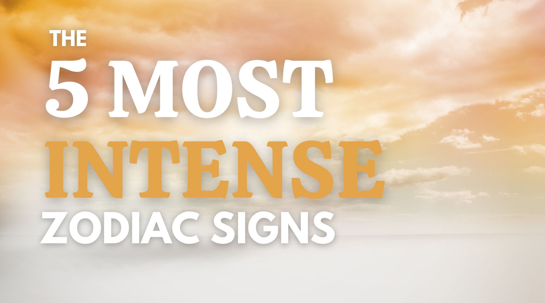 The 5 most intense zodiac signs and what makes them intense