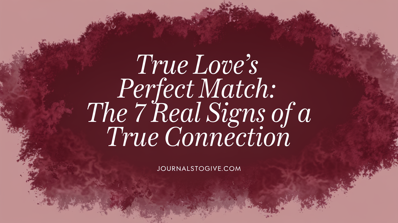 True Love's Perfect Match: The 7 Real Signs of a True Connection