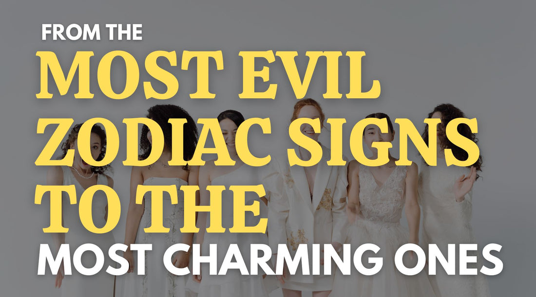 from the most evil to most charming zodiac sign cover