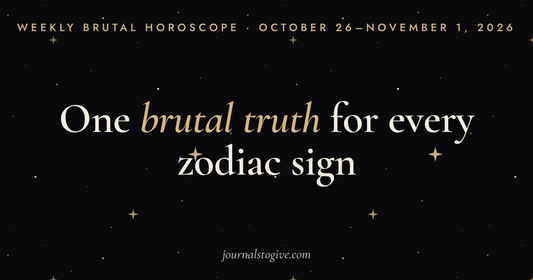 Weekly Horoscope October 26–November 1, 2026: One Brutal Truth for Every Zodiac Sign