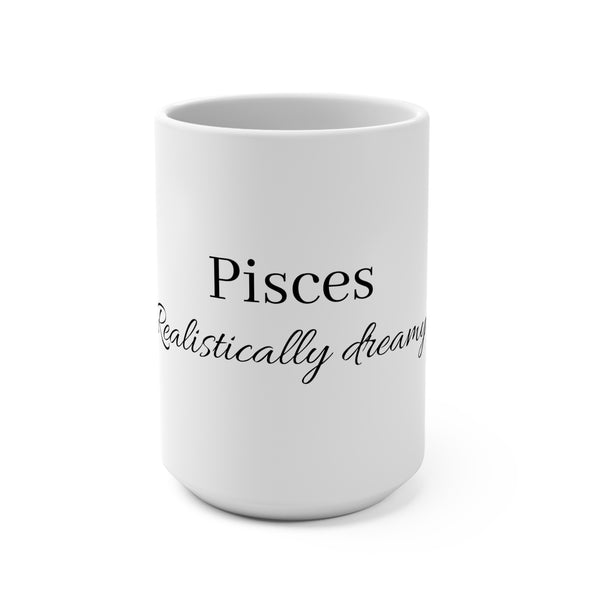 Pisces Personalized Mug - White 15oz
