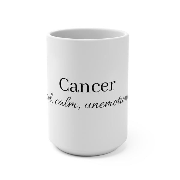Cancer Personalized Mug - White 15oz
