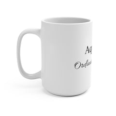 Aquarius Personalized Mug - White 15oz