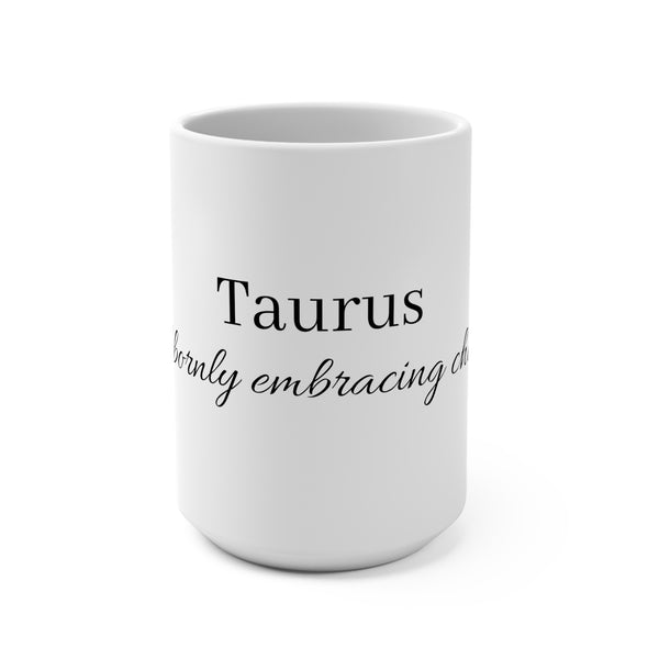 Taurus Personalized Mug - White 15oz