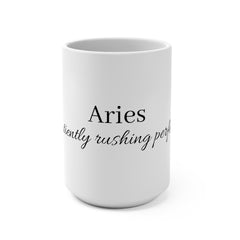Aries Personalized Mug - White 15oz